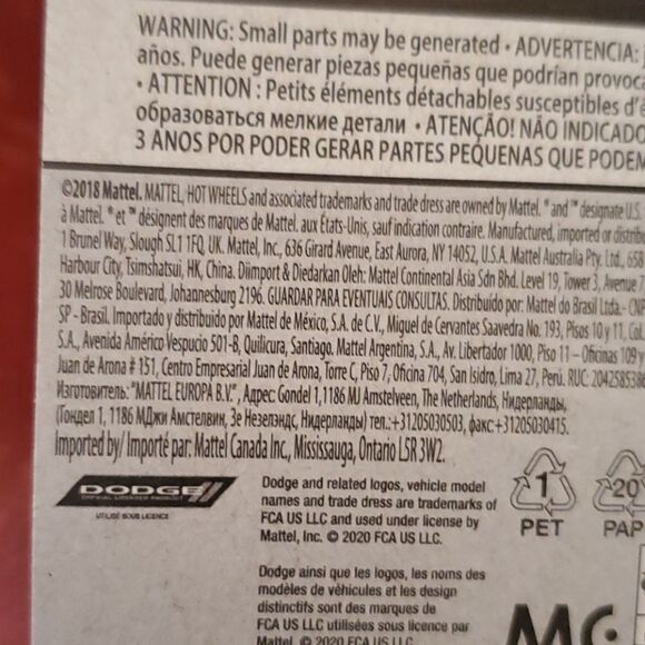 Hot Wheels 69 Dodge Charger 500 NEW - Picture 5 of 5